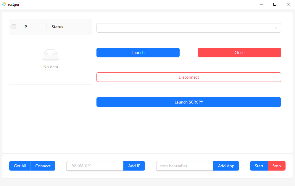 Oculus ADB command runner